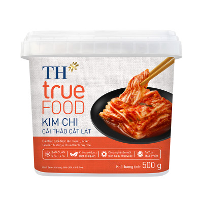 Kim Chi Cải Thảo Cắt Lát TH True Food - Lên Men Tự Nhiên