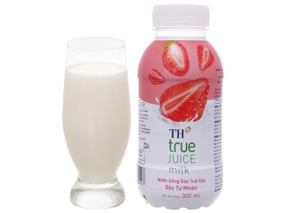 Nước Uống Sữa Trái Cây TH True Juice Milk - Khoáng Chất Hoàn Toàn Từ Thiên Nhiên