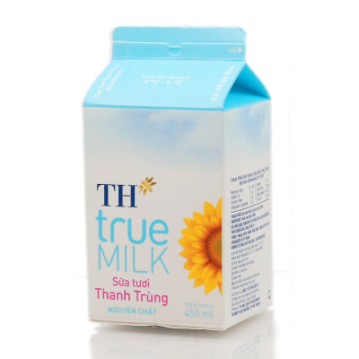 Sữa Tươi Sạch Thanh Trùng TH True MILK - Hương Vị Tự Nhiên