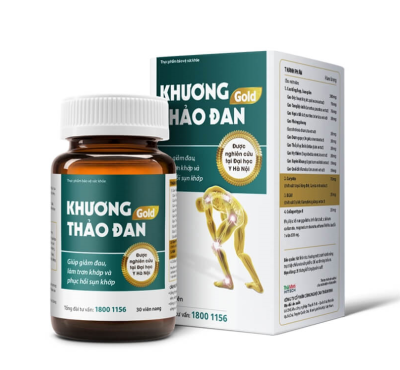 TPBVSK Khương Thảo Đan Gold Thái Minh Pharma - Giảm Thoái Hóa Khớp, Đốt Sống