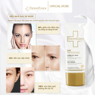 DERMEDEN Day Protocole Anti-Age Day Cream + SPF50 Combination to Oily skin Mua Ở Đâu Tốt?