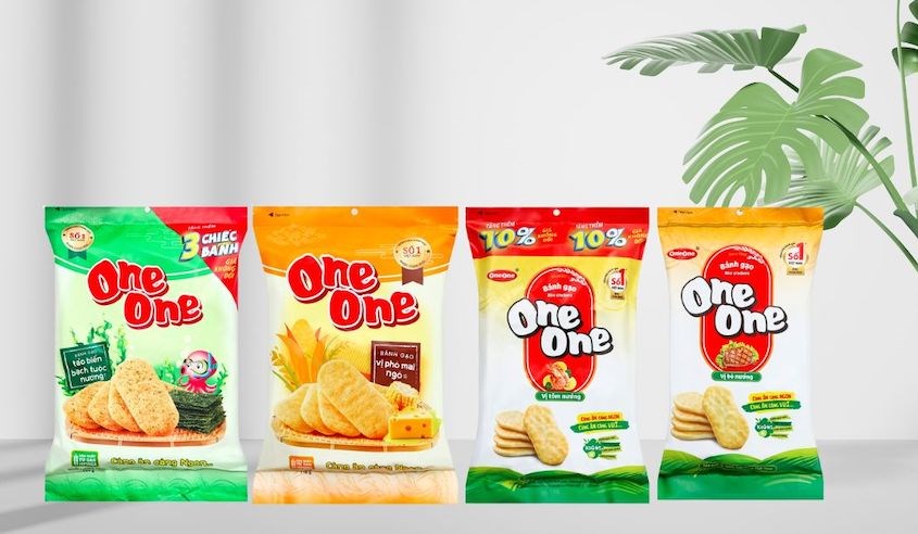 Bánh Gạo One One - Giòn Xốp, Thơm Ngon, Giàu Dinh Dưỡng