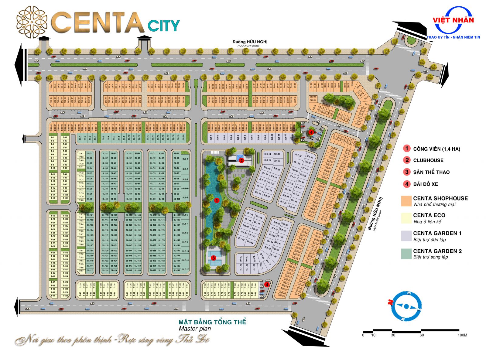 Biệt Thự Centa Riverside Vsip Bắc Ninh