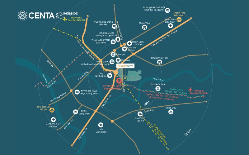 Biệt Thự Centa Riverside Vsip Bắc Ninh