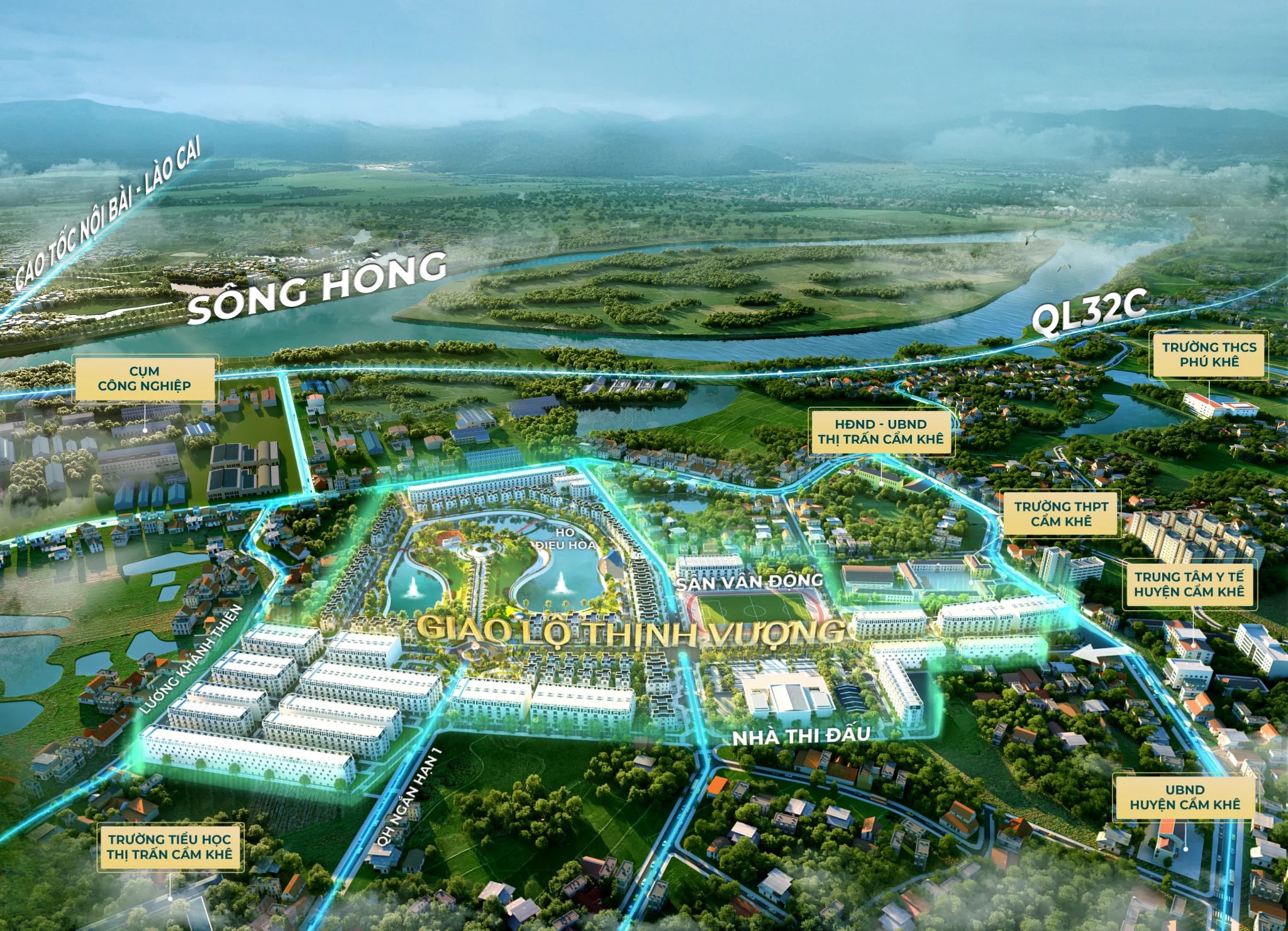 Đất Nền Cẩm Khê Central Park Phú Thọ