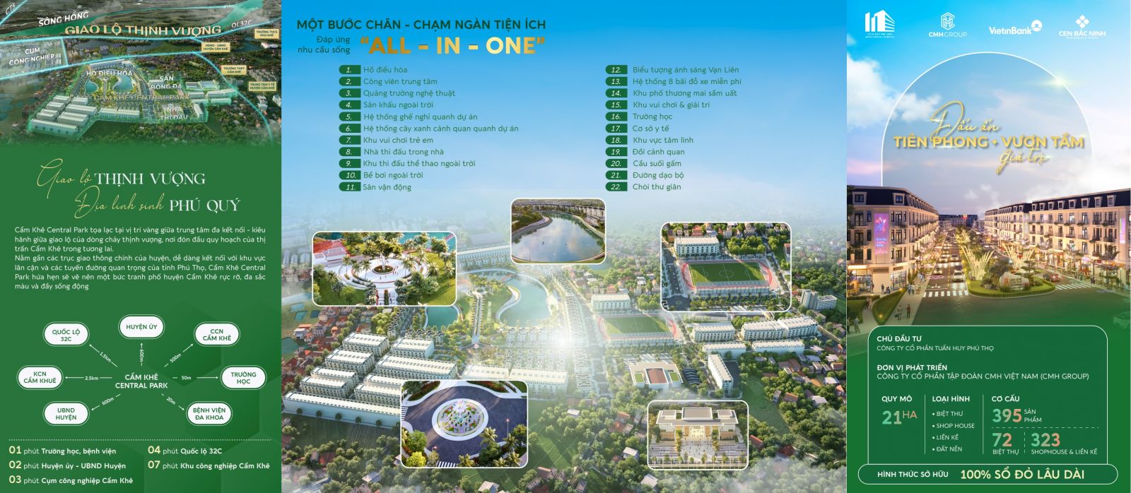 Đất Nền Cẩm Khê Central Park Phú Thọ