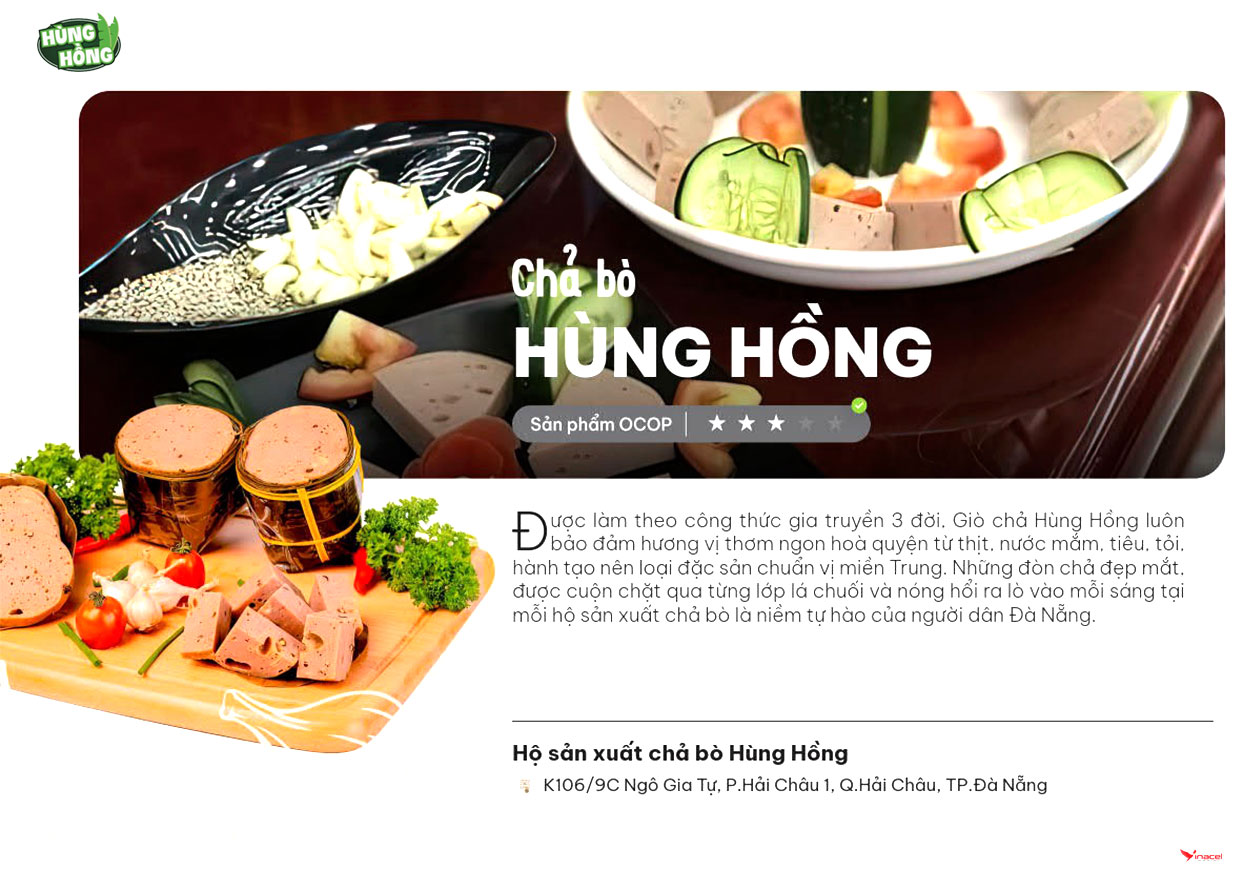 Chả bò Hùng Hồng Chính Hãng, Giá Sỉ
