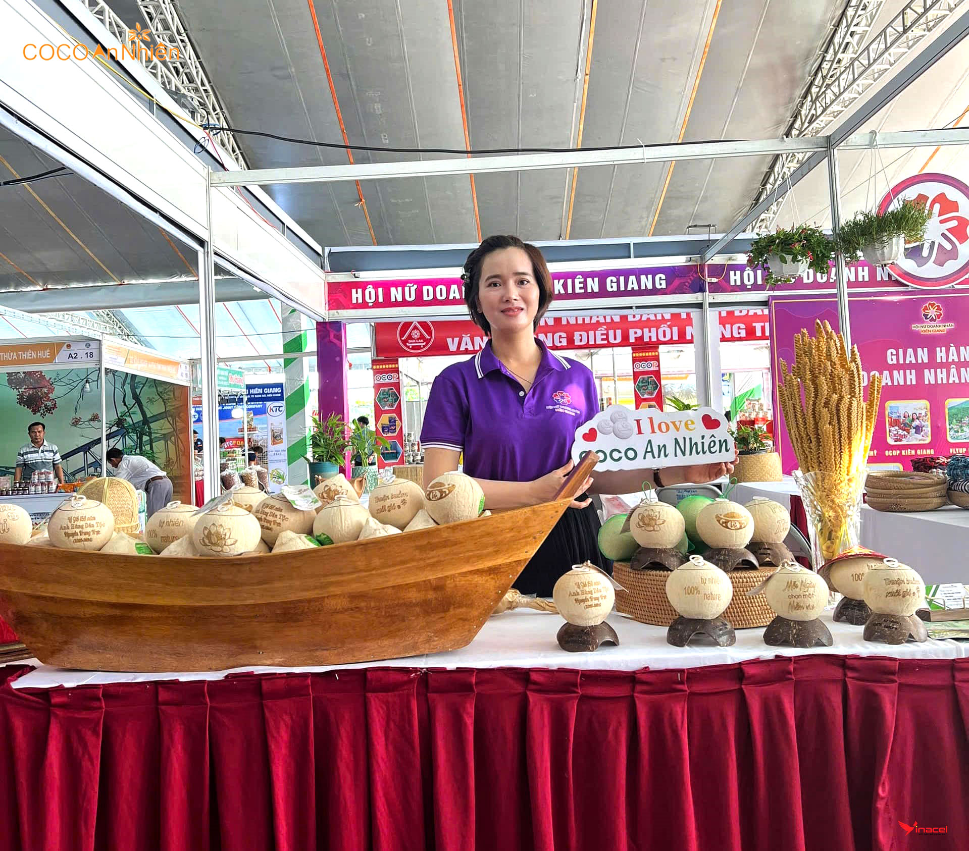 Dừa nắp khoen COCO An Nhiên Chính Hãng, Giá Sỉ