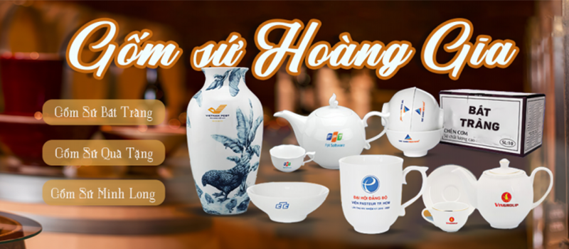 Gốm Sứ Hoàng Gia Chính Hãng, Giá Sỉ