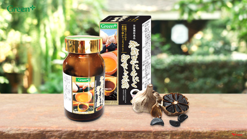 Viên Uống Tỏi đen, Giấm Đen Fermented Black Garlic Green+ Giá Sỉ