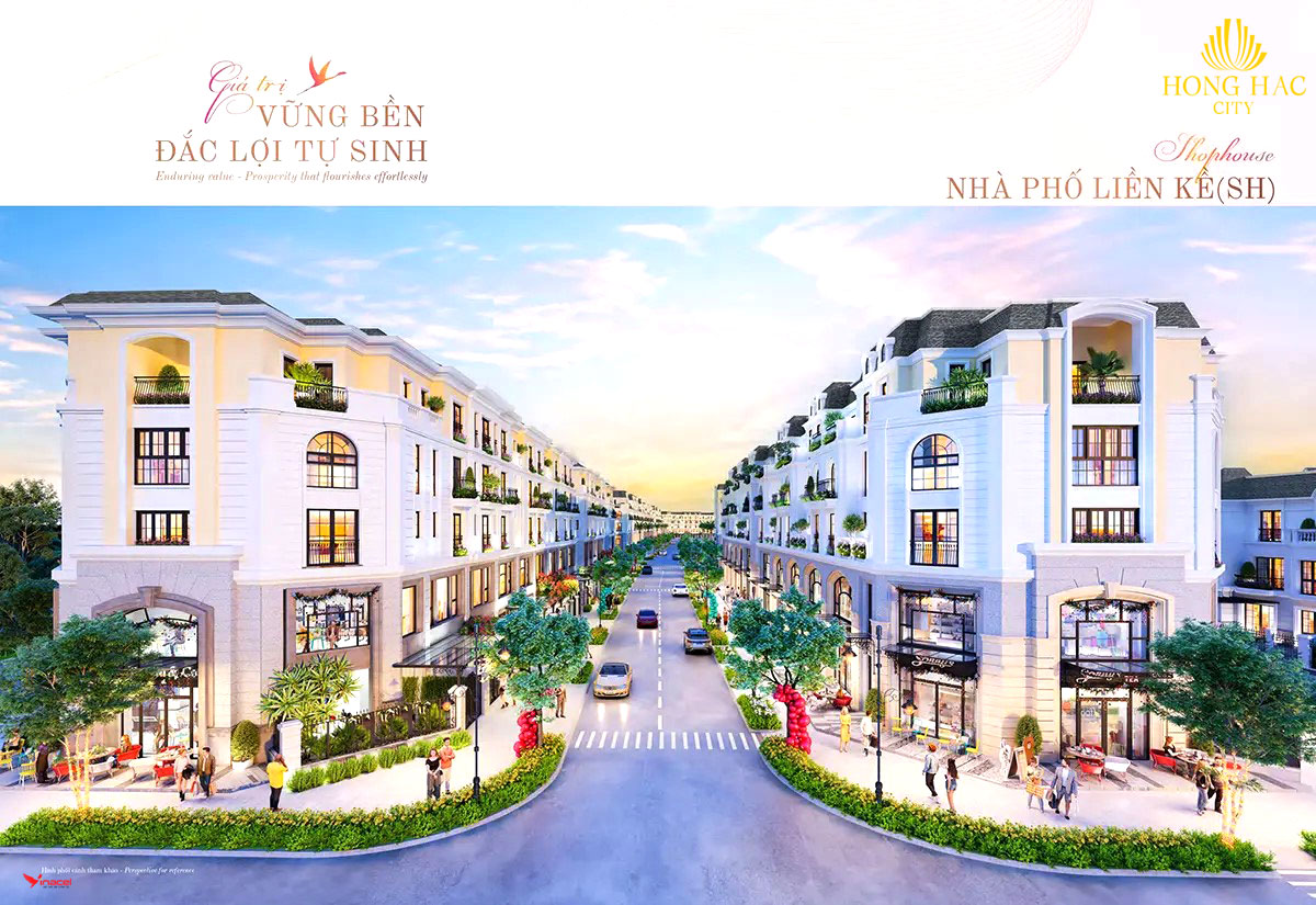 Nhà Phố Liền Kề Vườn Hồng Hạc City - Vị Trí Đắc Địa, Tiện Ích Đẳng Cấp