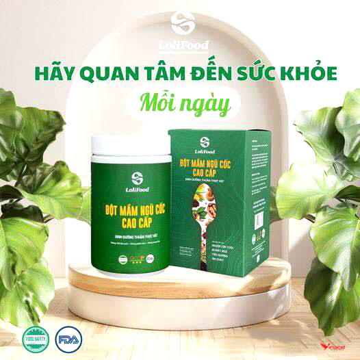 Bột Mầm Ngũ Cốc Cao Cấp LoliFood – OCOP 3 Sao Nghệ An