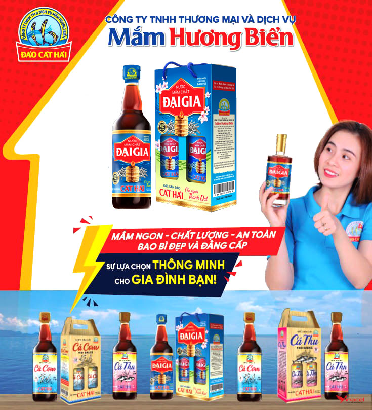 Nước Mắm Hương Biển Chính Hãng, Giá Sỉ