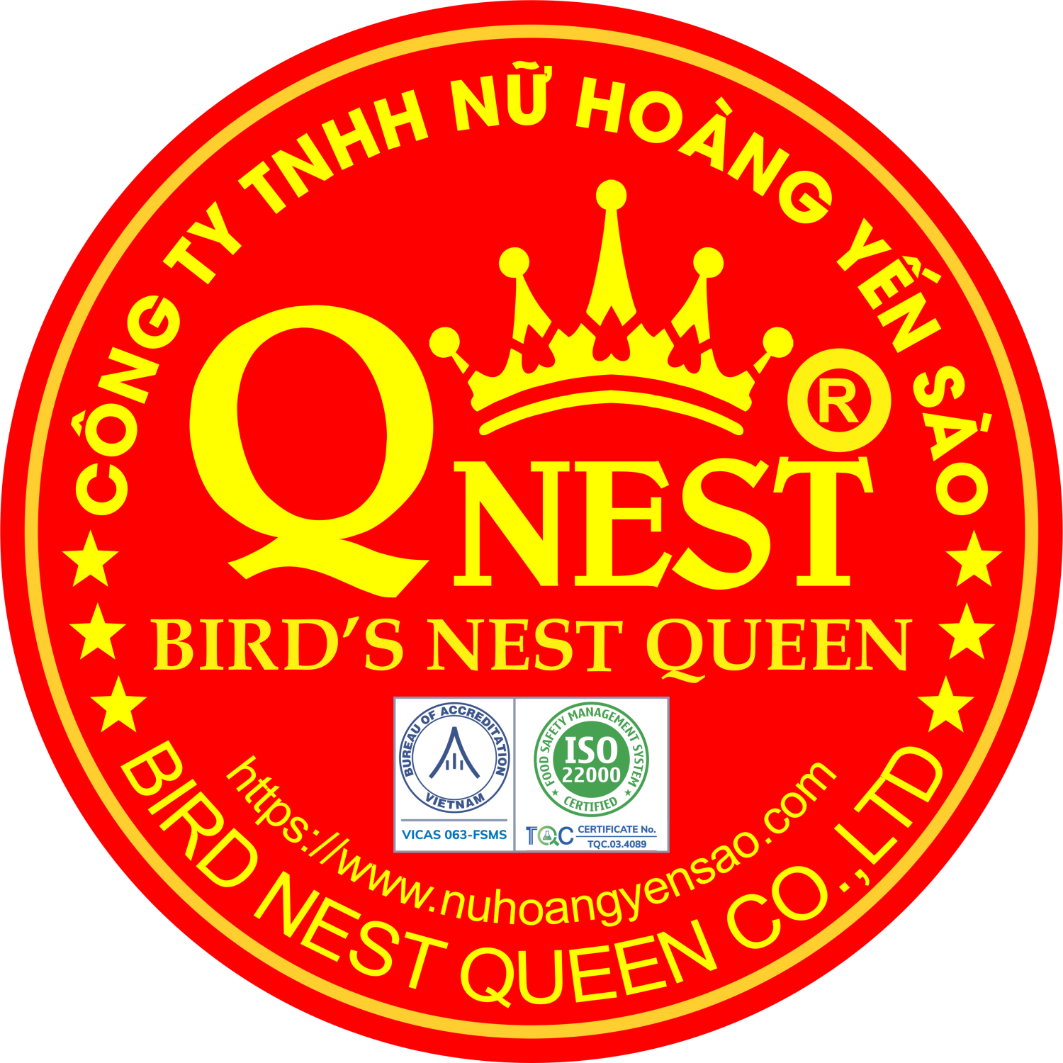 Công Ty TNHH Nữ Hoàng Yến Sào