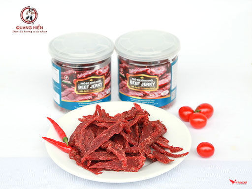 Beef Jerky Khô Bò Xông Khói Quang Hiển Food – OCOP 3 Sao Đồng Tháp
