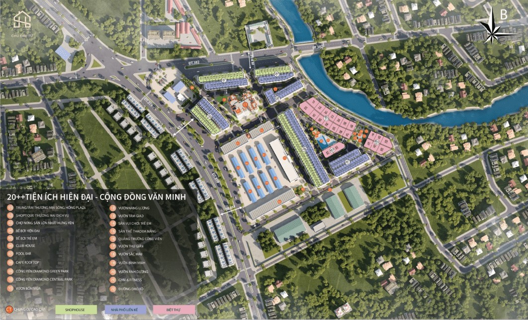 Liền Kề Sông Hồng Diamond City