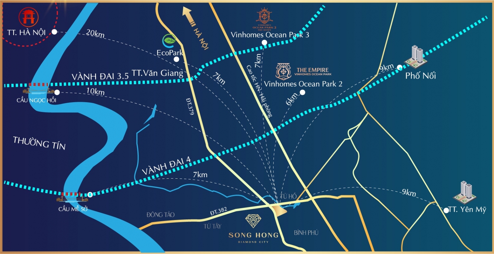 Liền Kề Sông Hồng Diamond City