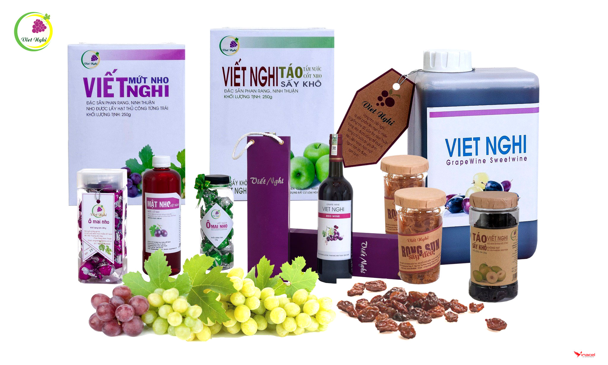 Nho Táo Viết Nghi Chính Hãng, Giá Sỉ