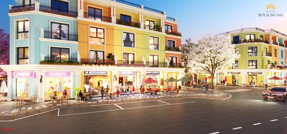 Shophouse Vinhomes Royal Island Vũ Yên - Tuyệt Tác Bên Sông, Kiến Tạo Phong Cách Sống Thượng Lưu